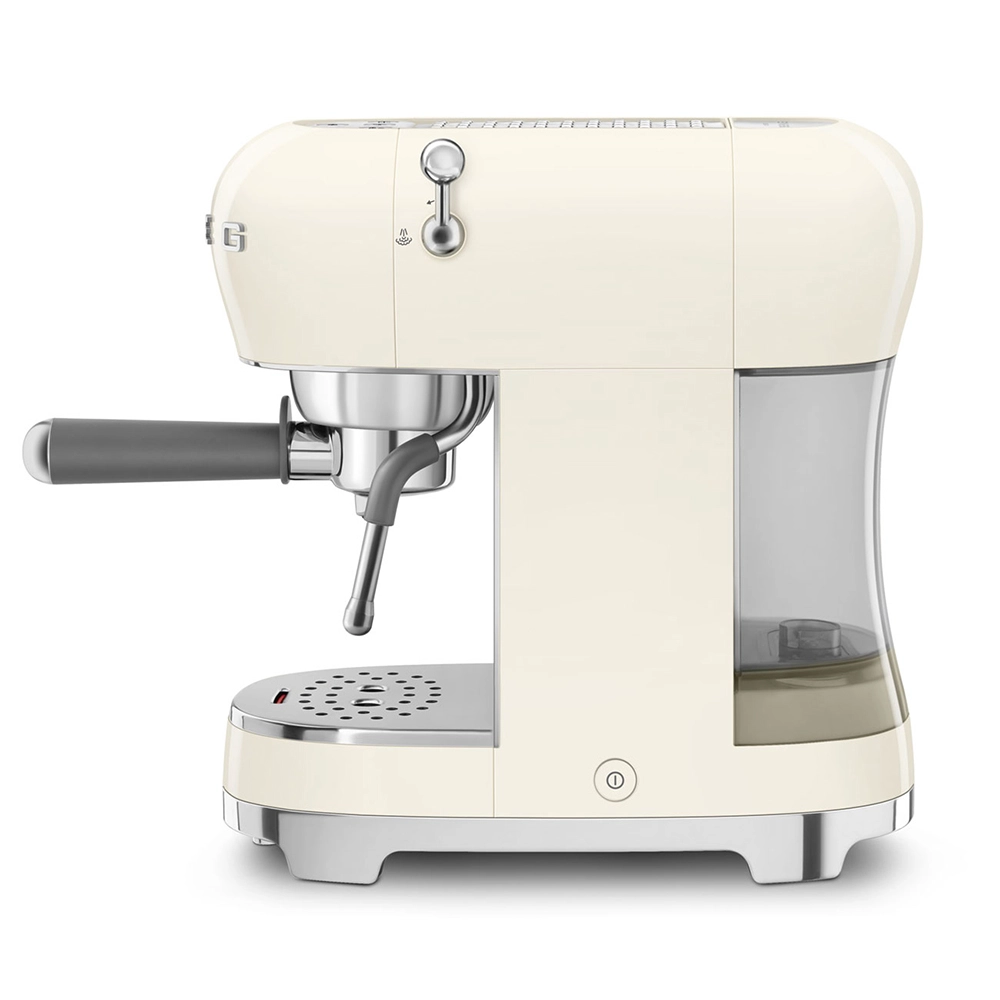 Smeg Manual Espresso Machine 50’s Style Cream