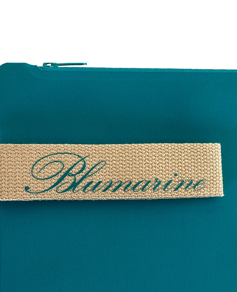 Blumarine Home Pochette Mare Costa Rica - Smeraldo