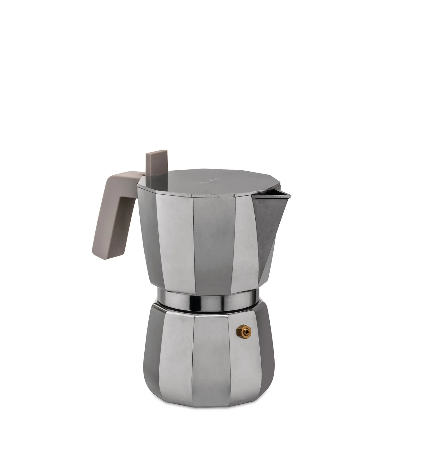 espresso coffee maker 6-cup Alessi Moka aluminum