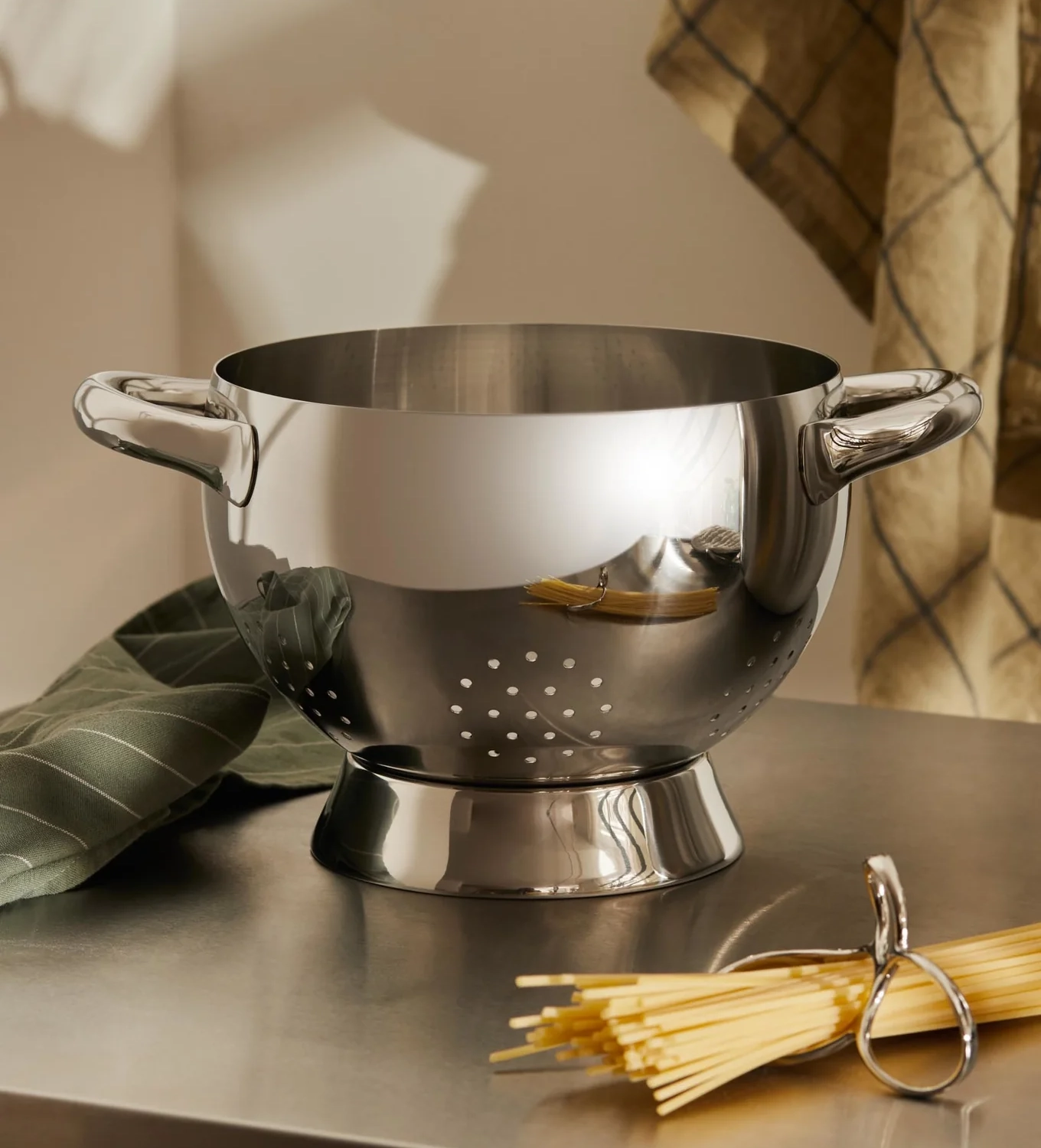 Scolapasta Alessi Mami Acciaio