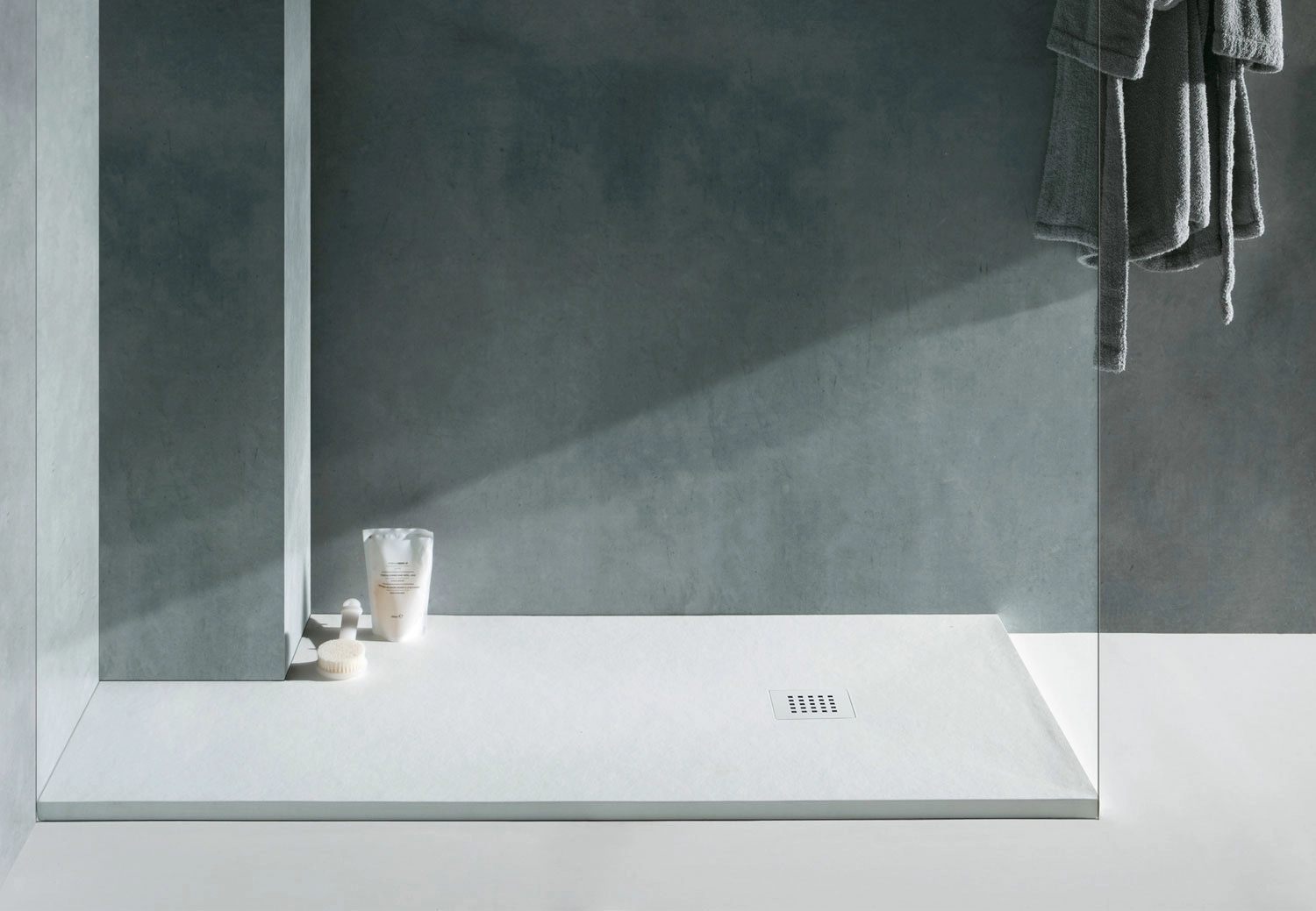 Cielo Venticinque Odwracalny Brodzik Prysznicowy – Taupe Mat 70 x 90 cm