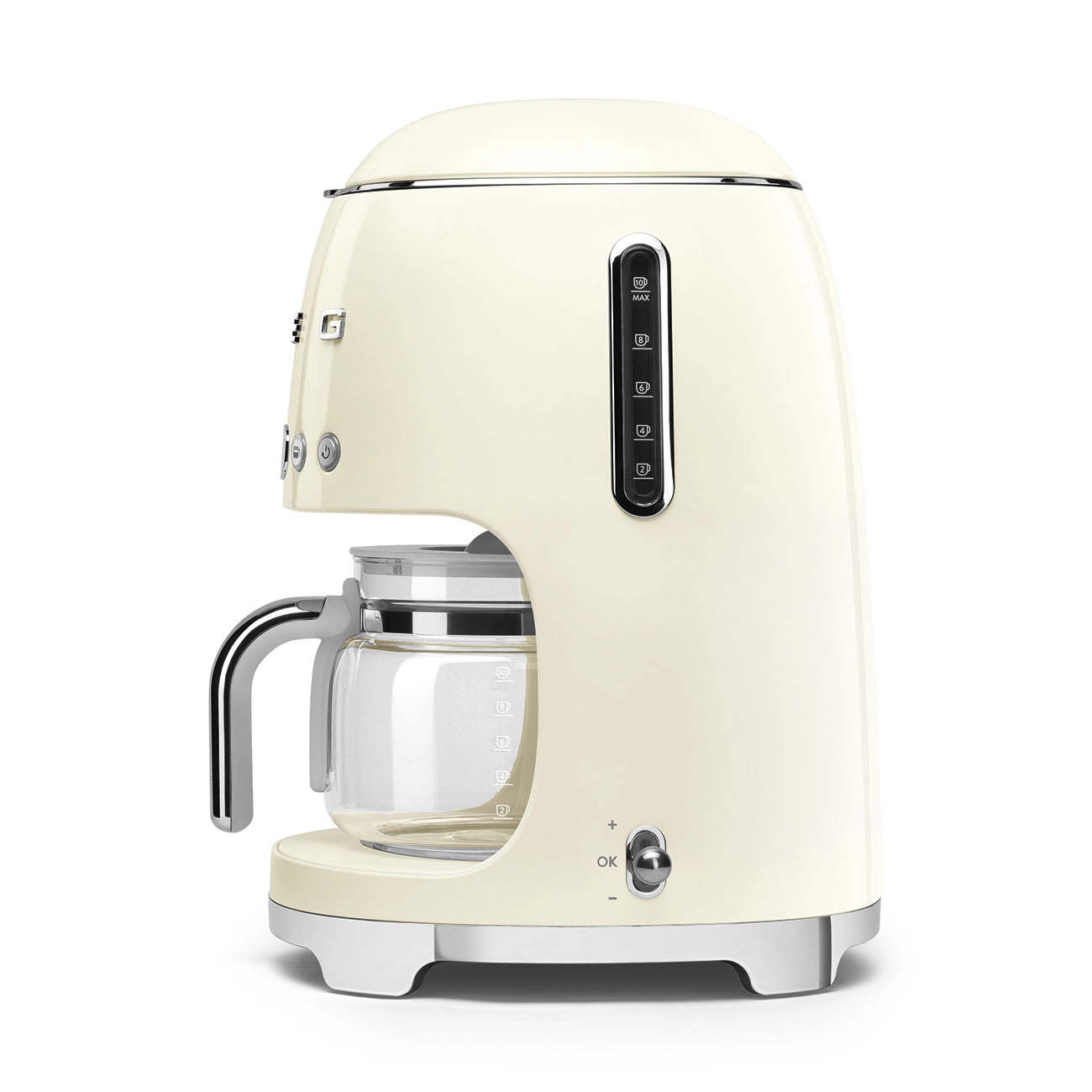 Smeg Ekspres do Kawy Przelewowy 50's Style kremowy