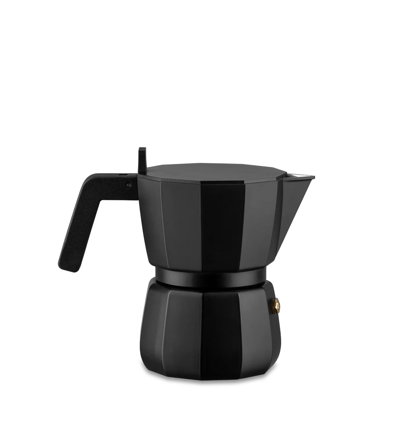 Espresso coffee maker 3 cups Alessi Moka black