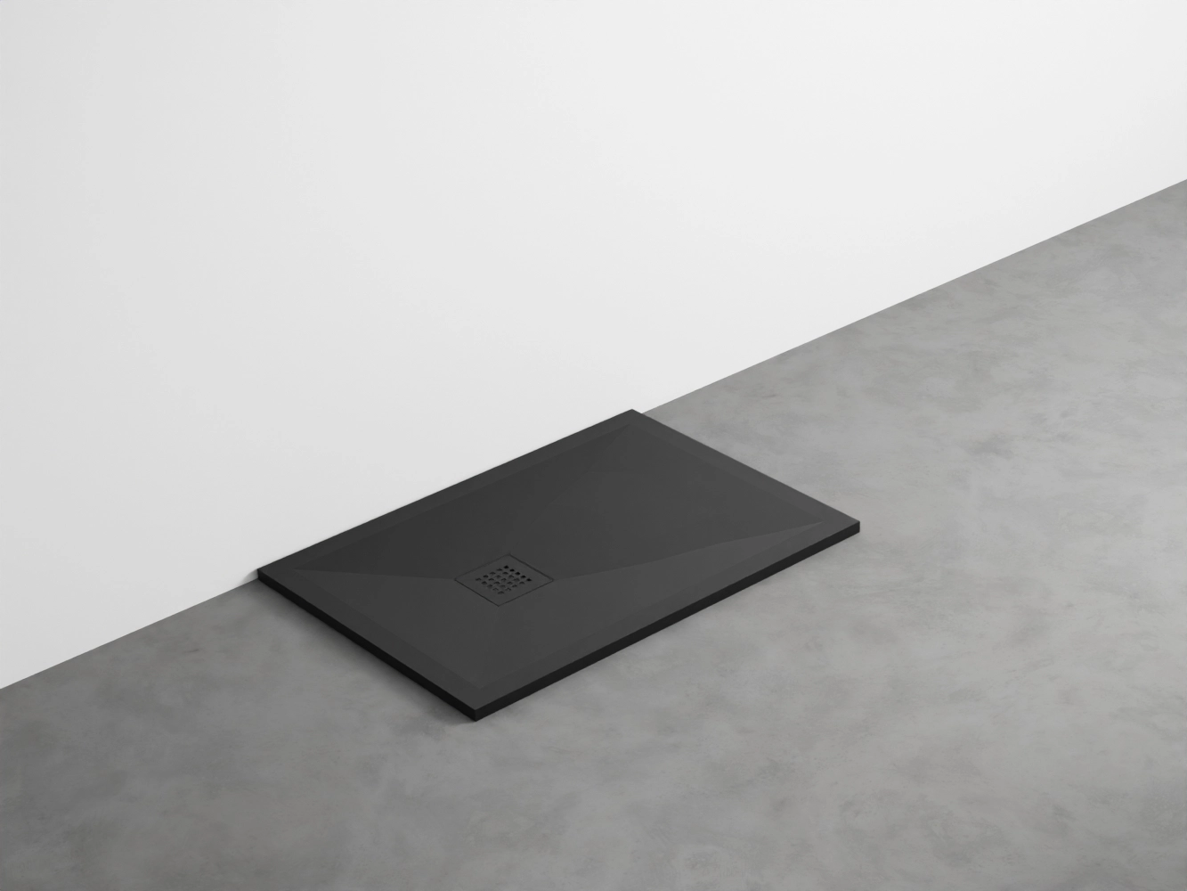 Cielo Venticinque Odwracalny Brodzik Prysznicowy – Czarny Mat 70 x 100 cm