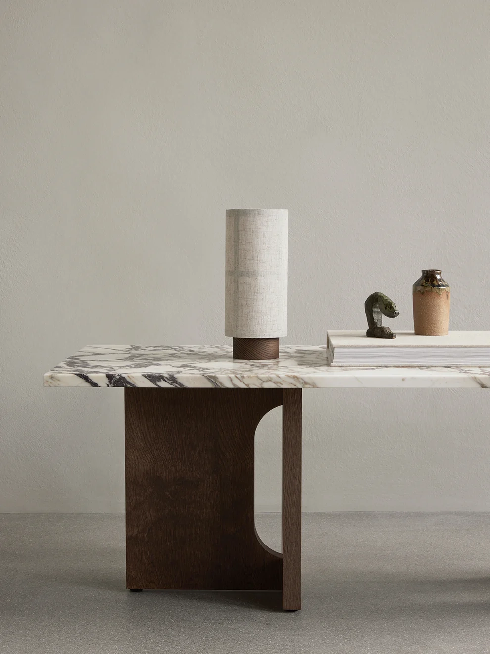 Portable Dimmable Table Lamp Audo Copenhagen Hashira Linen