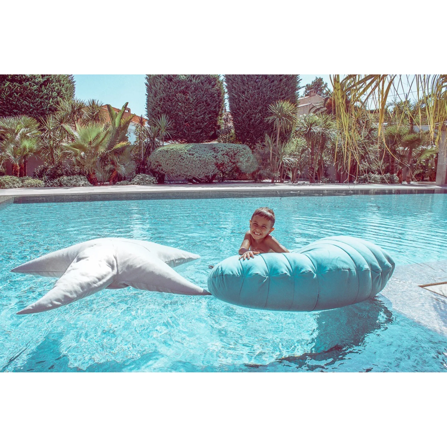 Fabric Pool Float MX Home Turquoise Shell