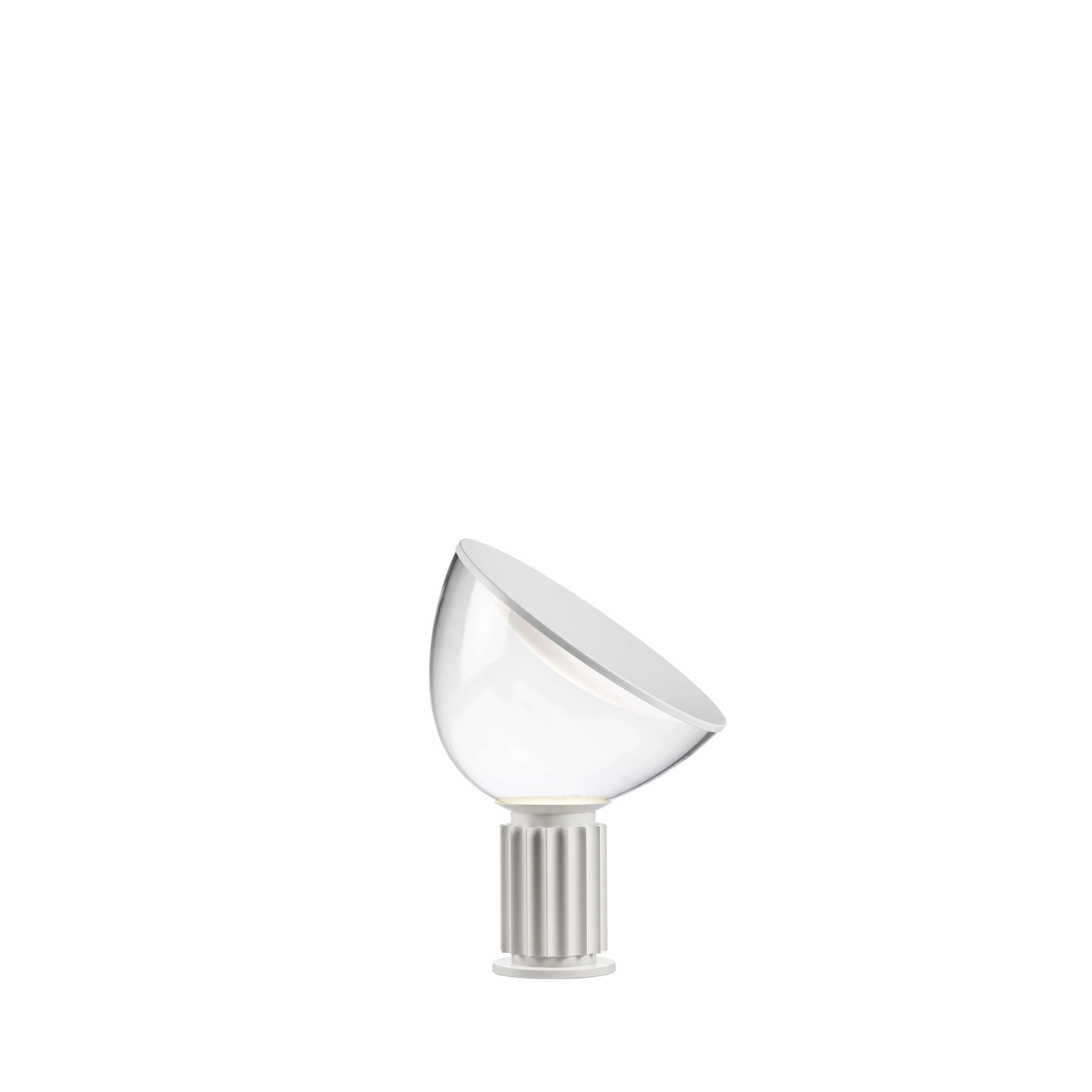 Lampada da tavolo Flos Taccia Small Bianco opaco