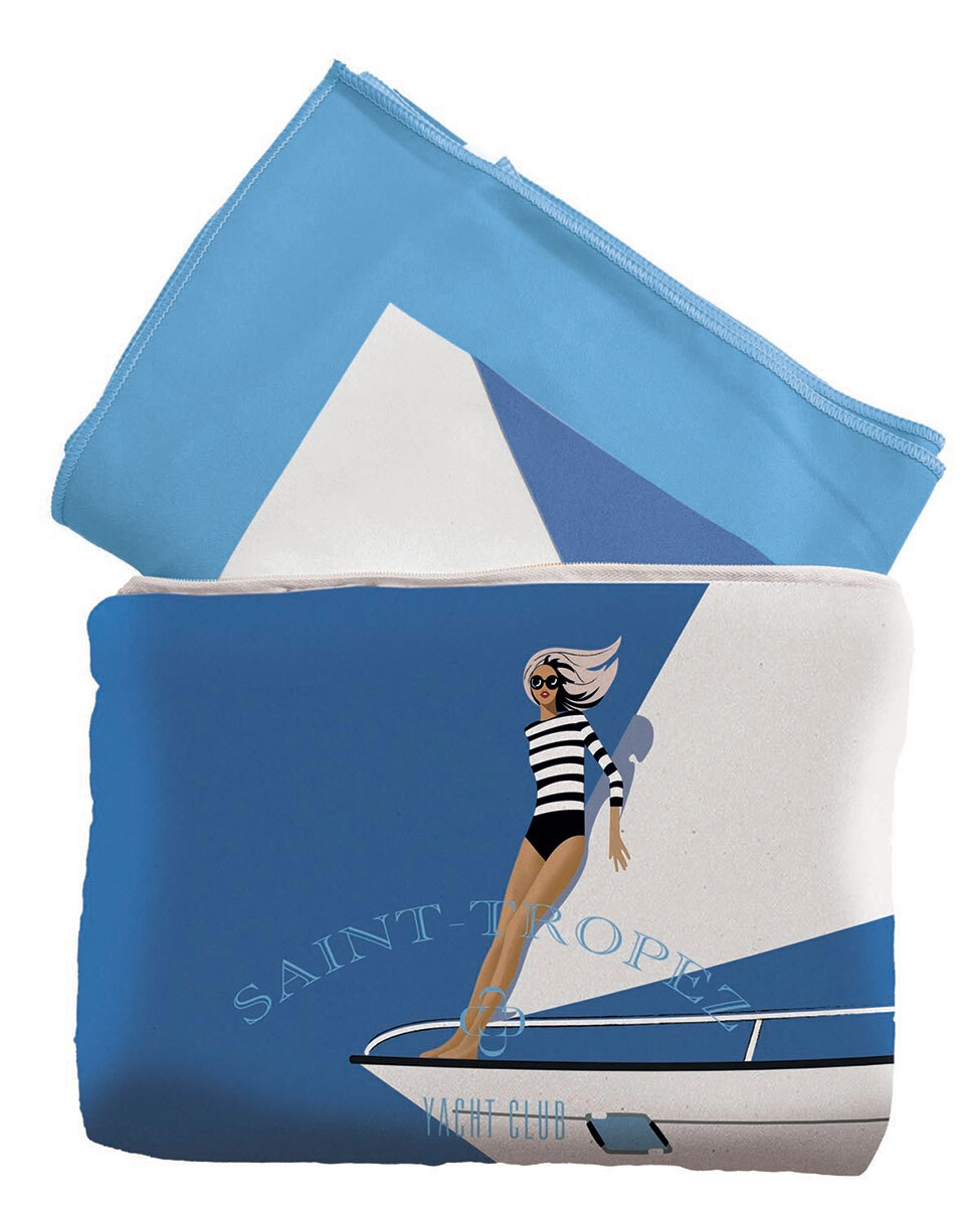 Beach Towel with Pouch – Dondi Home Top Model