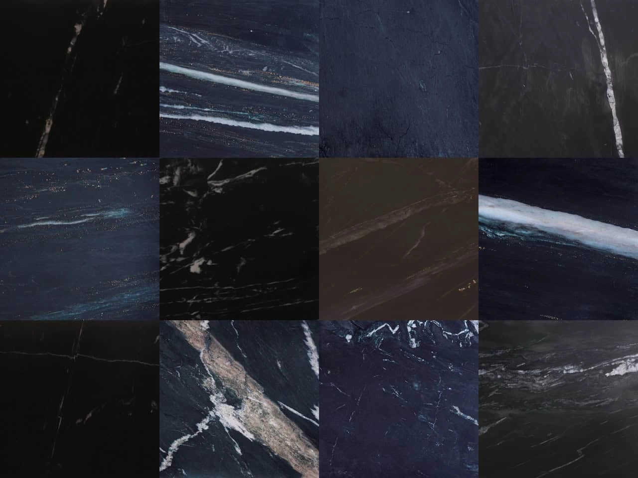 Richmond Interiors Ironville Gold Coffee Table Ø90 – Black Marble & Antique Brass Metal