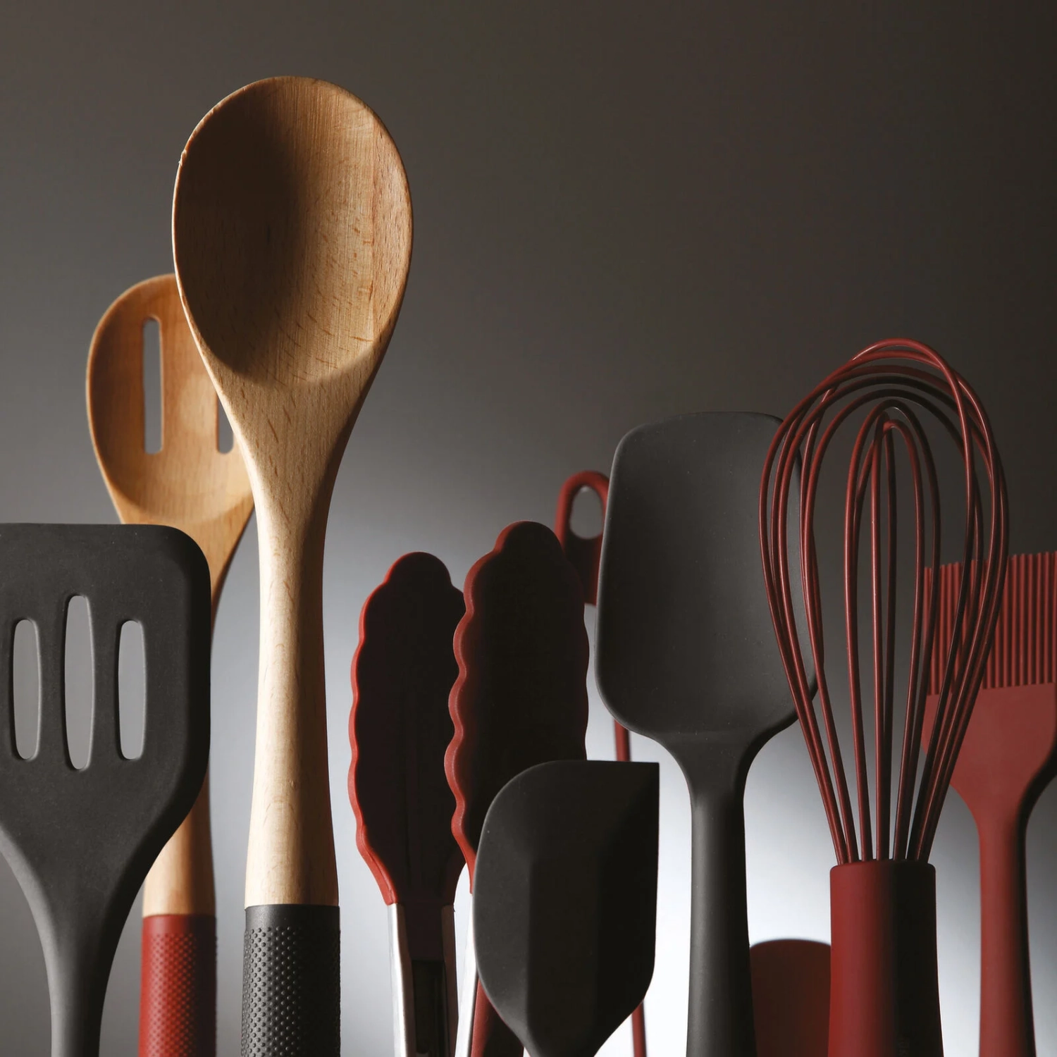 Sambonet Łyżka Silikonowa Szara – 29 cm