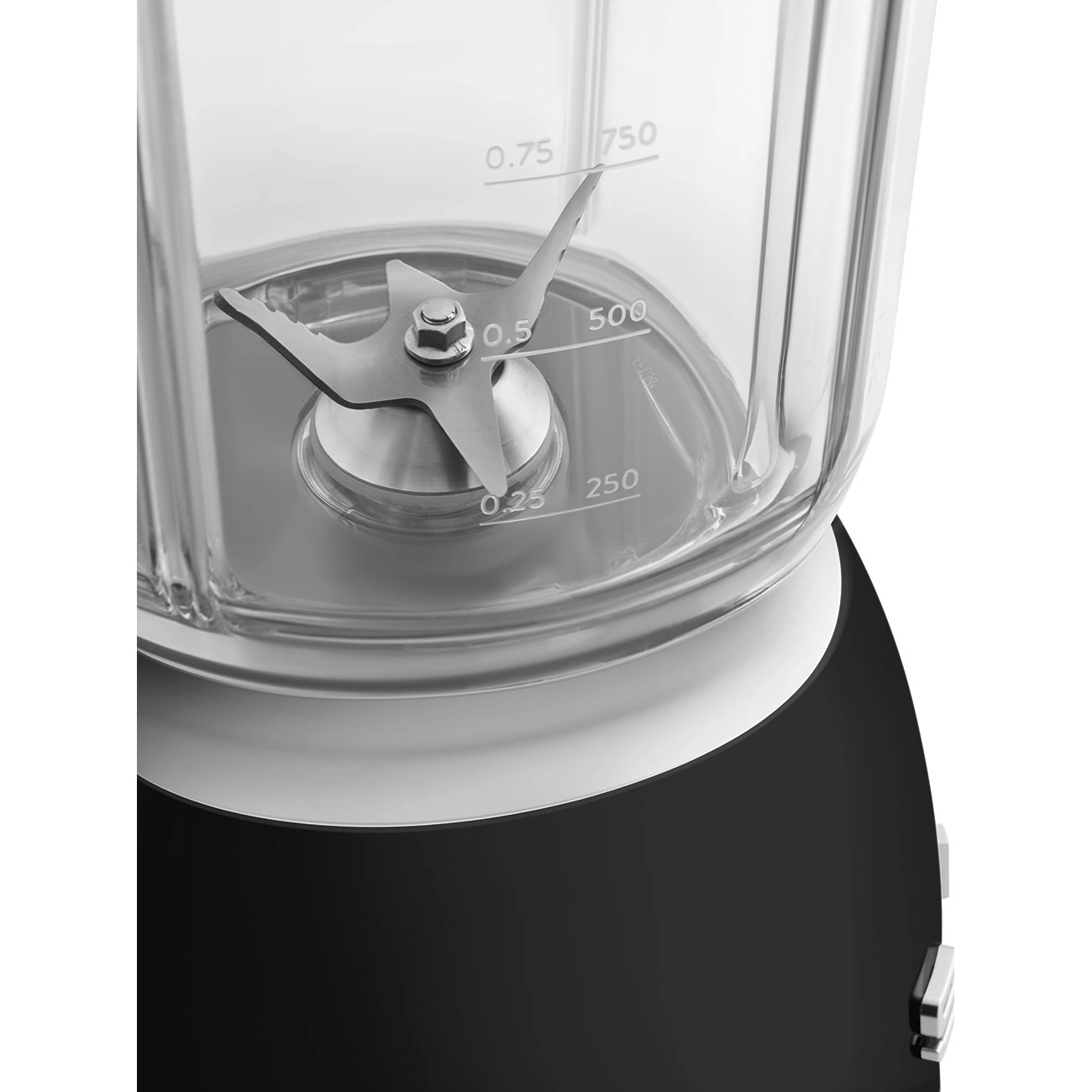 Smeg Blender w stylu lat 50. czarny