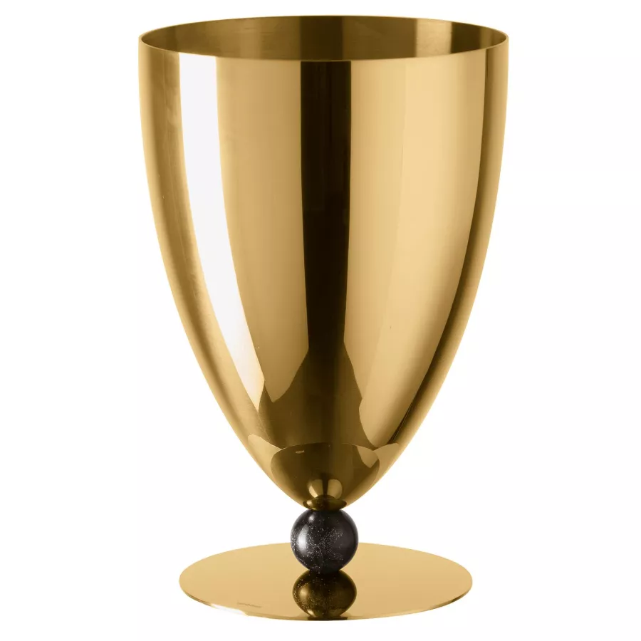 Penelope Mirror PVD gold wine bucket