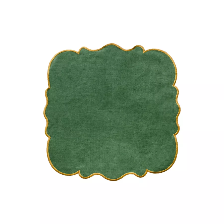 Bitossi Set of Napkins 2 pz. Linen Green