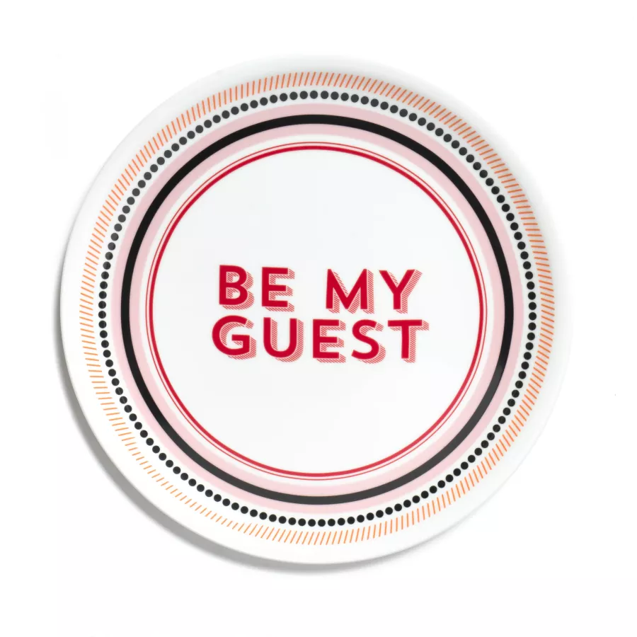 Bitossi Piatto pizza BeMyGuest Porcellana