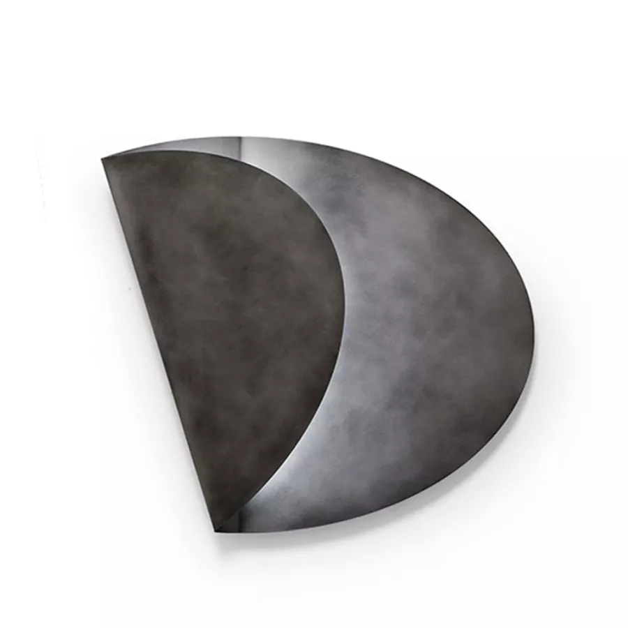 Mogg Plier Oval Wall Lamp in Metal – Pewter Delabré Finish