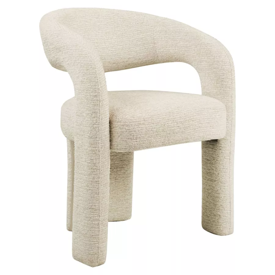 Richmond Interiors Dining Chair with Armrests Soho Natural Linear