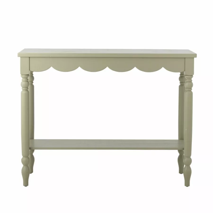 Bloomingville Console Table Salla Green Wood