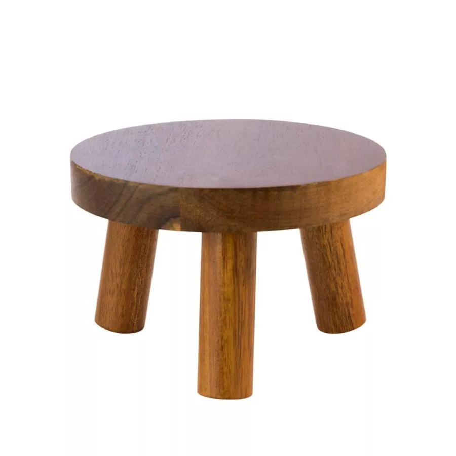 APS Alzata Porta Buffet Legno - Ø 35 H 15 cm