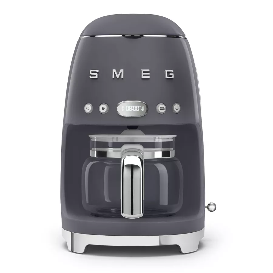 Smeg Drip Coffee Machine 50's Style Grey
