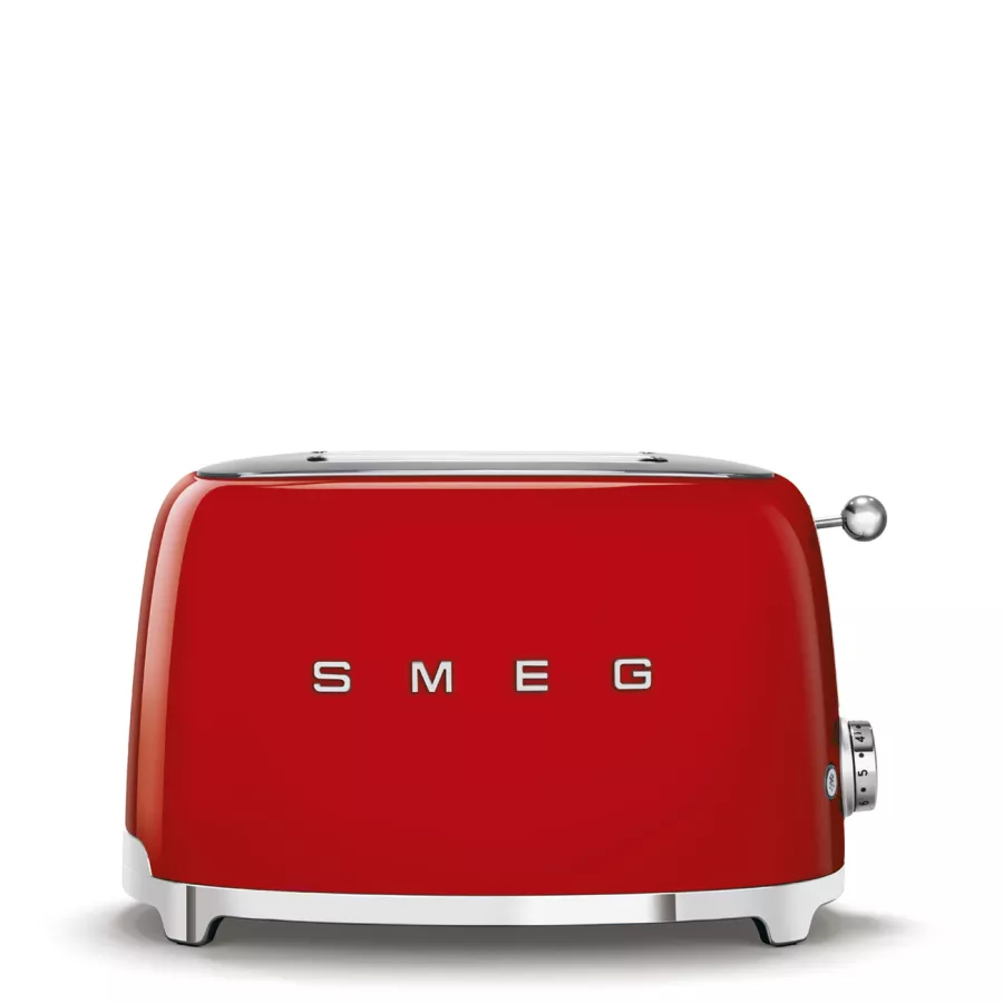 Smeg Tostapane 2 fette 50's Style Rosso