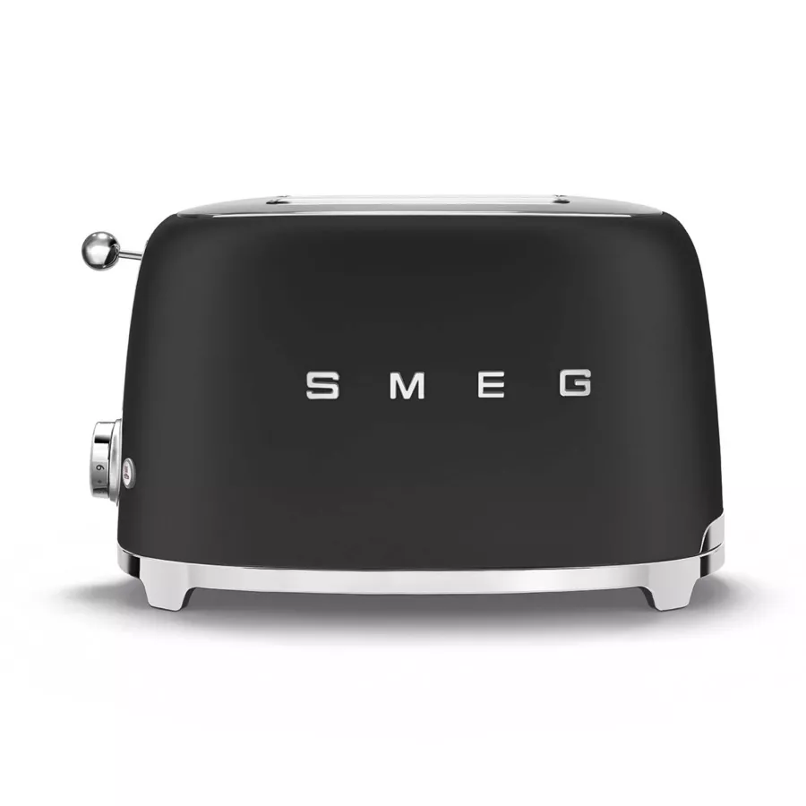 Smeg Tostapane 2 fette 50's Style Nero Opaco