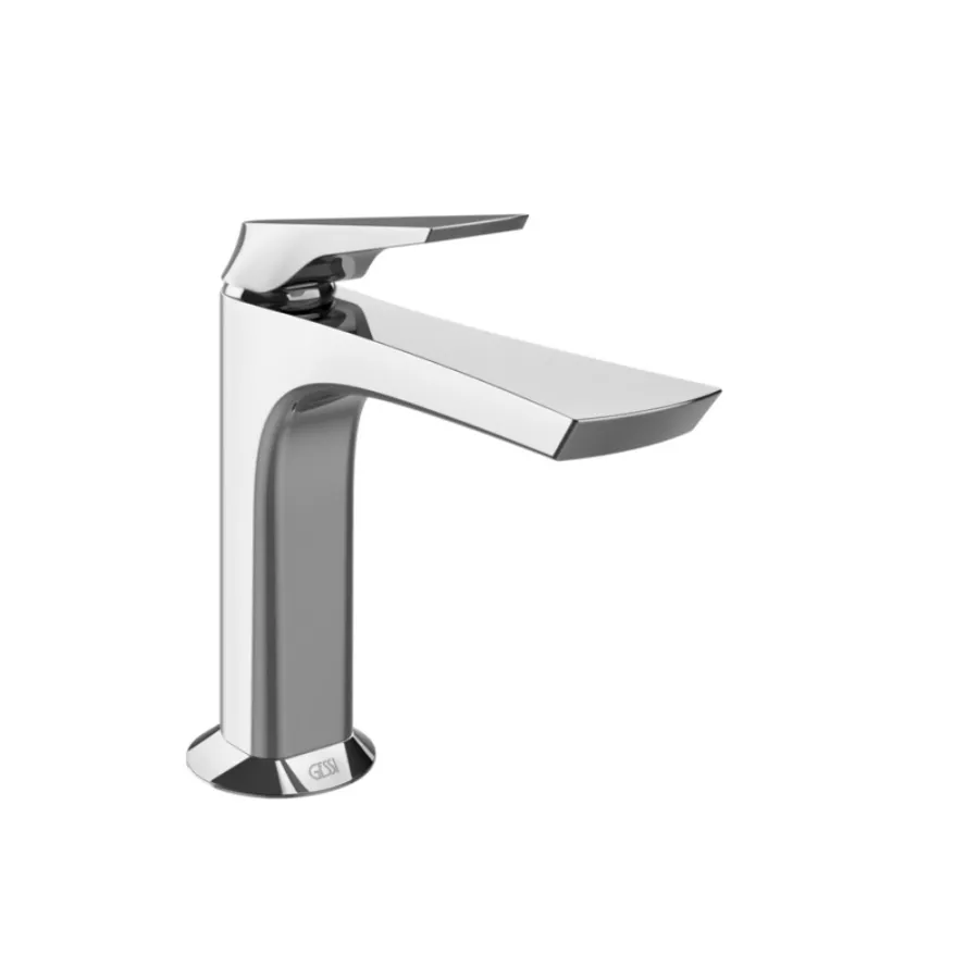 Gessi Ventaglio 72051 – Miscelatore Lavabo Basso in Ottone con Piletta Stop&Go - Cromo