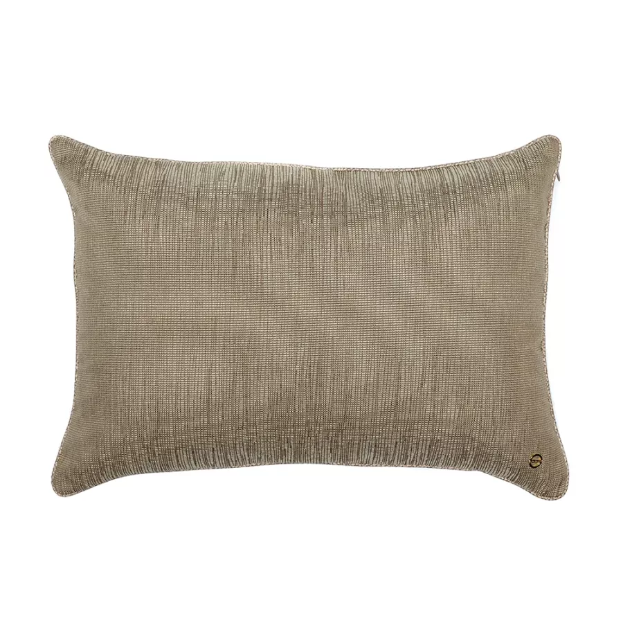 Borbonese Home Decorative Cushion Lounge – 30x50 cm Cotton Taupe