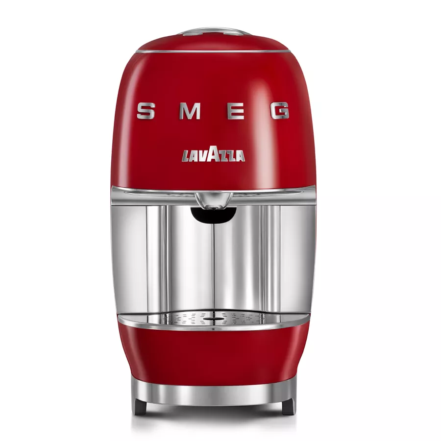 Smeg Capsule Coffee Machine Lavazza A Modo Mio Red