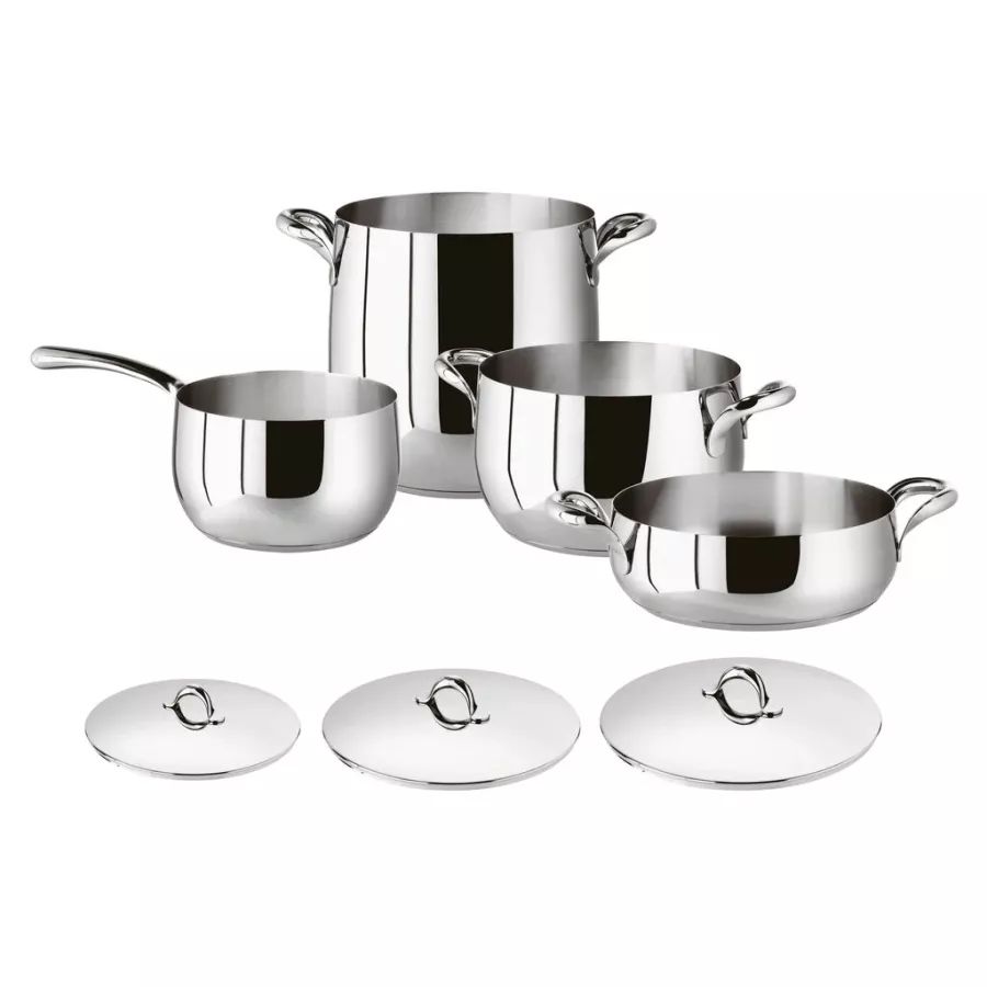 Sambonet 7-piece cookware set Kikka