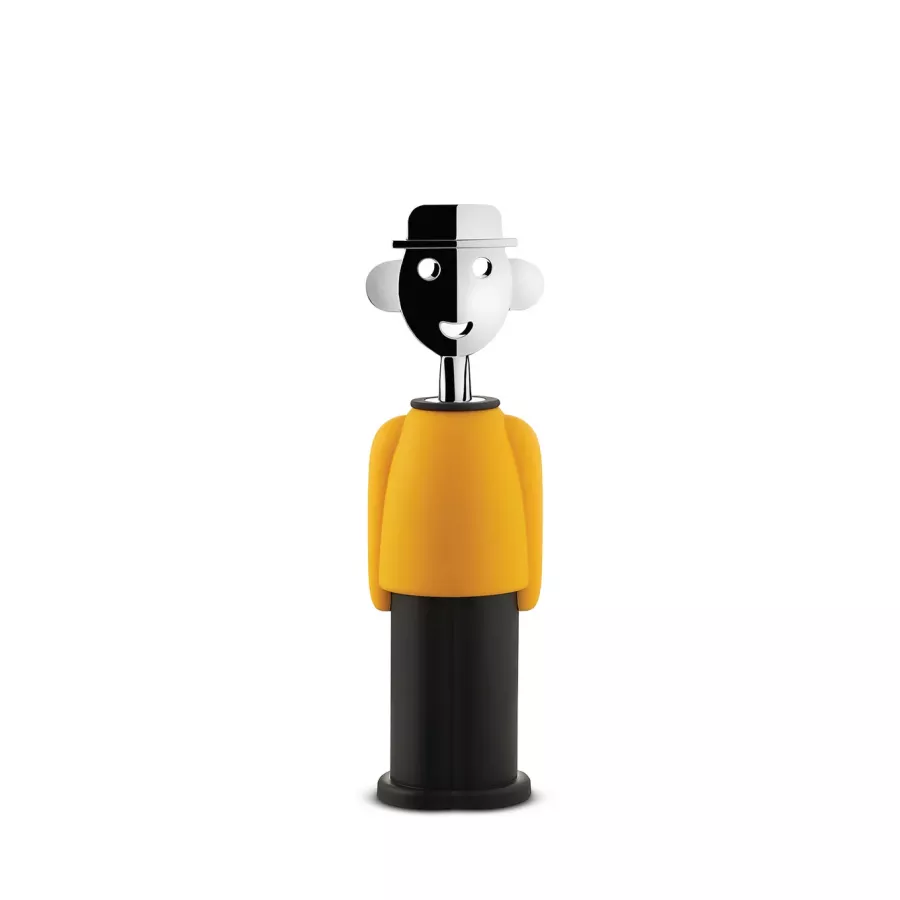 Cavatappi Alessi Alessandro M. Giallo/Nero