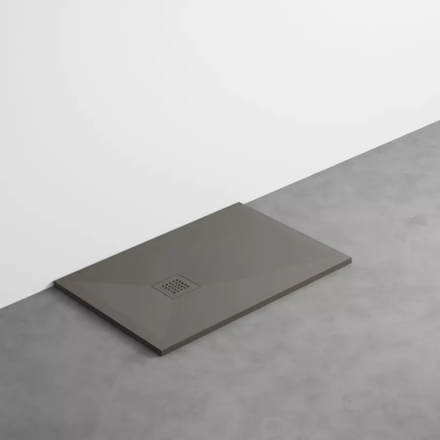 Cielo Venticinque Odwracalny Brodzik Prysznicowy – Taupe Mat 70 x 100 cm