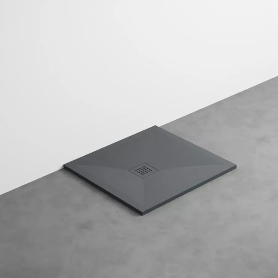 Cielo Venticinque Odwracalny Brodzik Prysznicowy – Łupek Mat 80 x 80 cm