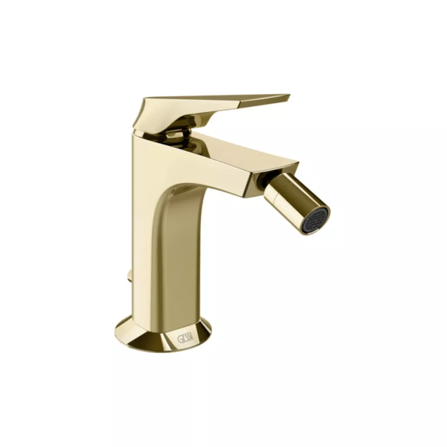 Bateria bidetowa Gessi Ventaglio 72007 z korkiem – Brass PVD