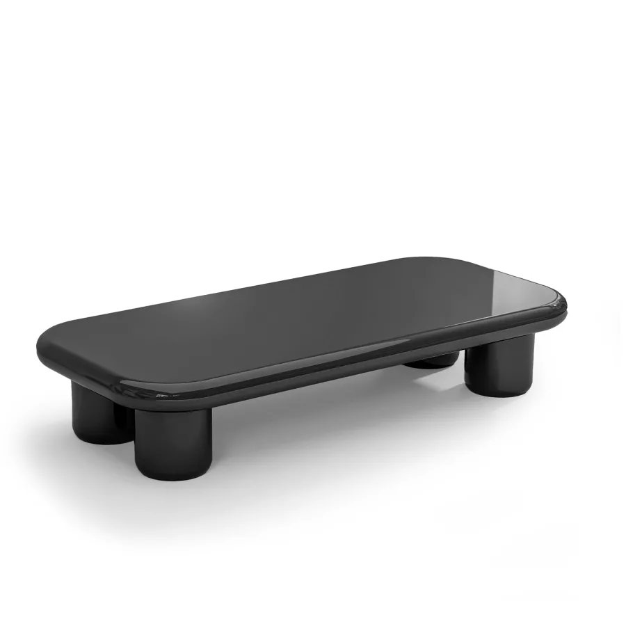 Mogg Bilbao Glossy black Coffee Table 150x70