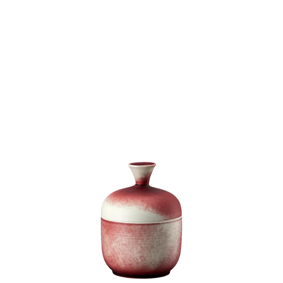 Rosenthal Porcelain Box Scarlet ⌀ 9.6 cm