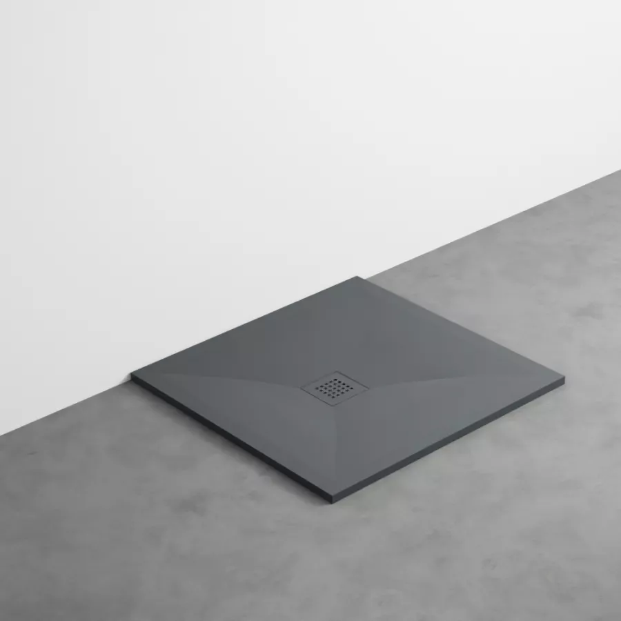 Cielo Venticinque Odwracalny Brodzik Prysznicowy – Łupek Mat 90 x 90 cm