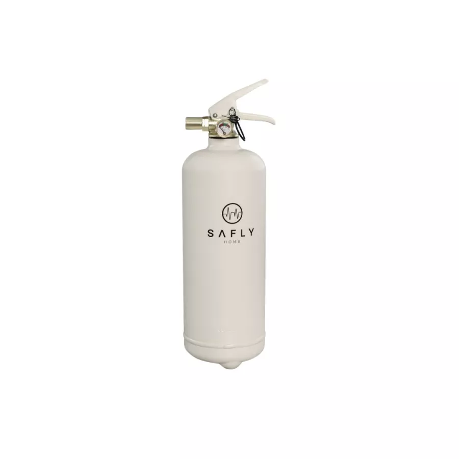 Fire Extinguisher Safly White