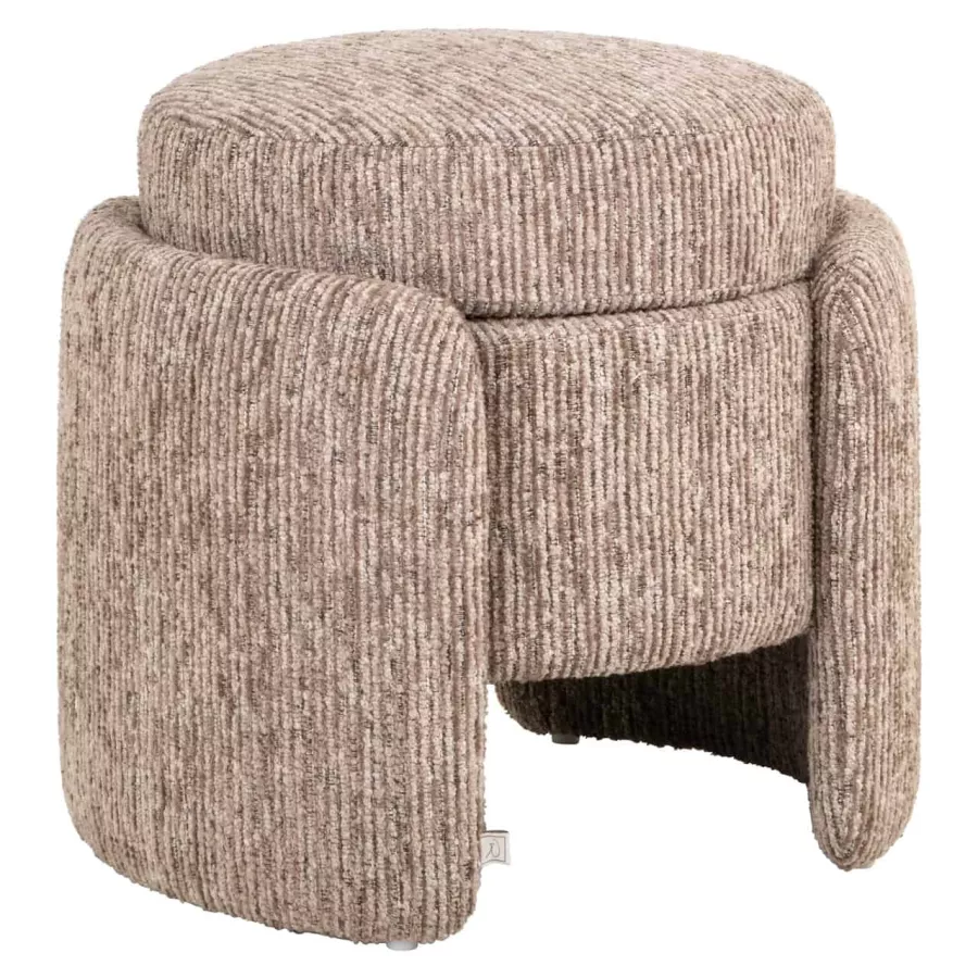 Richmond Interiors Storage Pouf & Footstool – Cupid Mocca