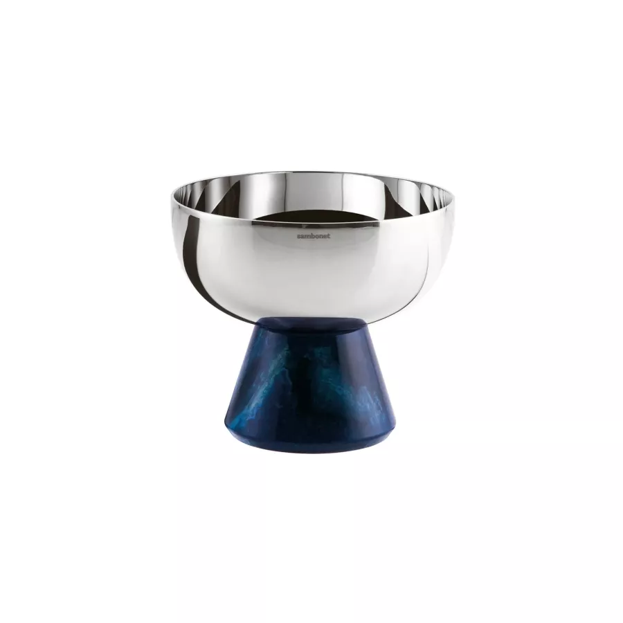 Sambonet Small Madame cup Mirror Blu Lapislazzuli