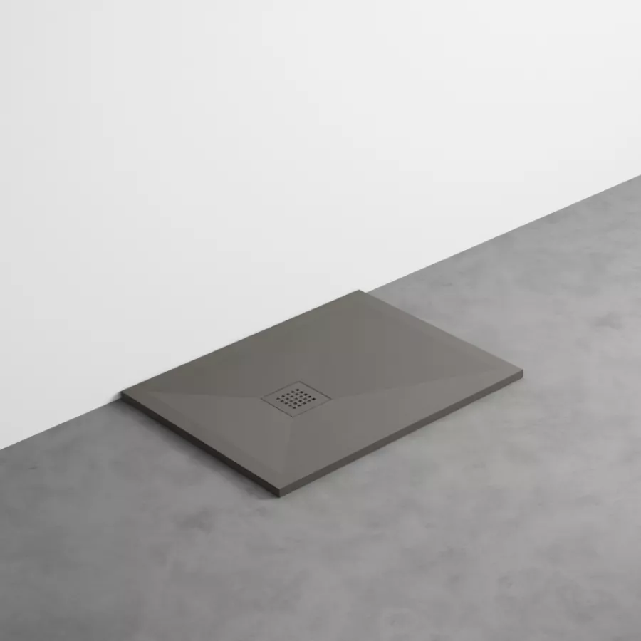 Cielo Venticinque Odwracalny Brodzik Prysznicowy – Taupe Mat 70 x 90 cm