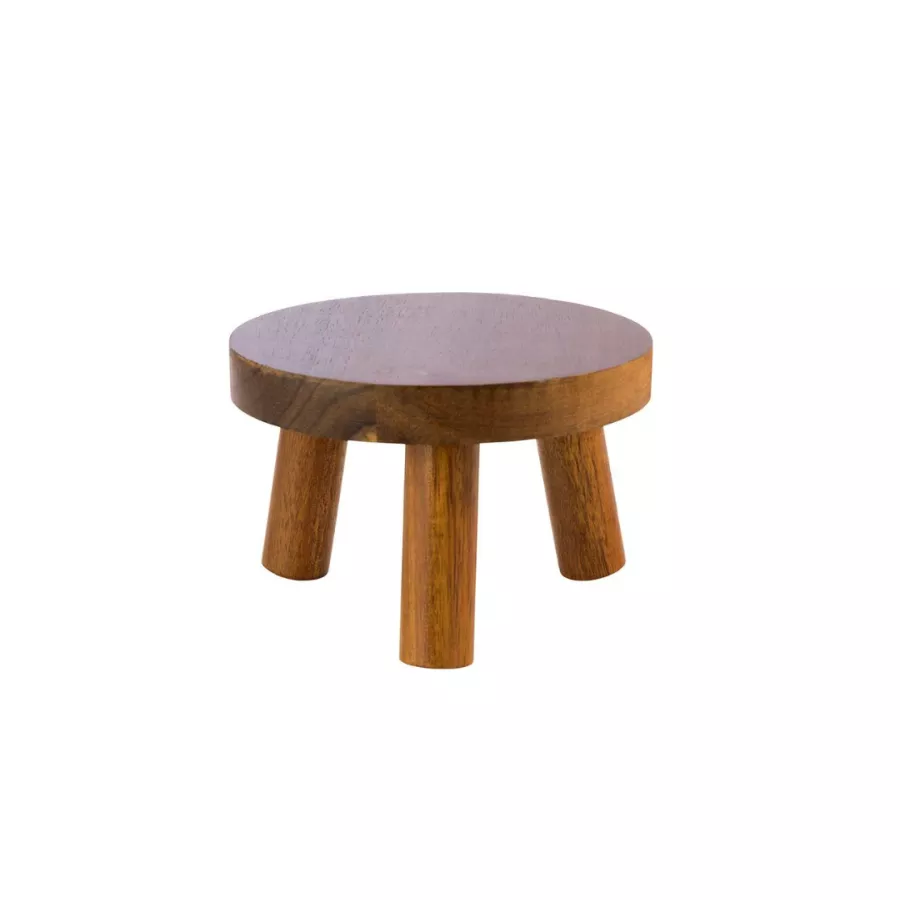 APS Alzata Porta Buffet Legno - Ø 15 H 10 cm