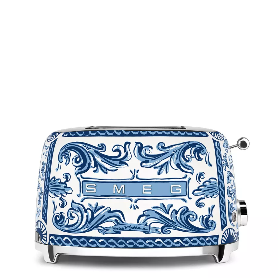 Smeg Tostapane 2 fette Blu Mediterraneo D&G