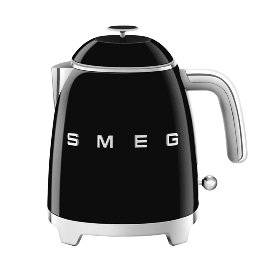 Smeg Bollitore elettrico piccolo Nero Estetica 50's Style