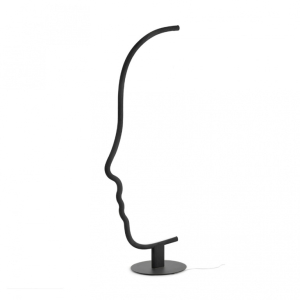 Mogg Floor Lamp Vis a Vis Wood Black