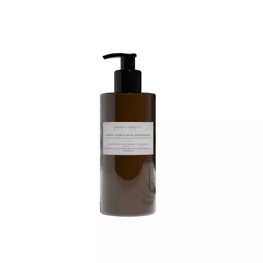 Maison Karamat Black Soap with Orange Blossoms 300ml