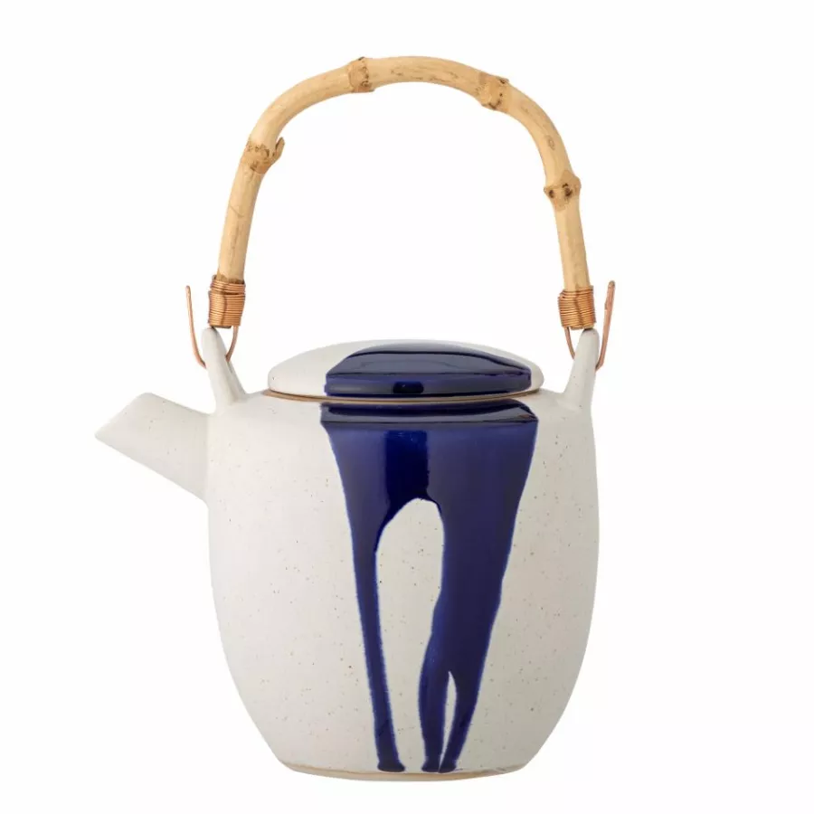 Bloomingville Teapot Okayama Stoneware Blue