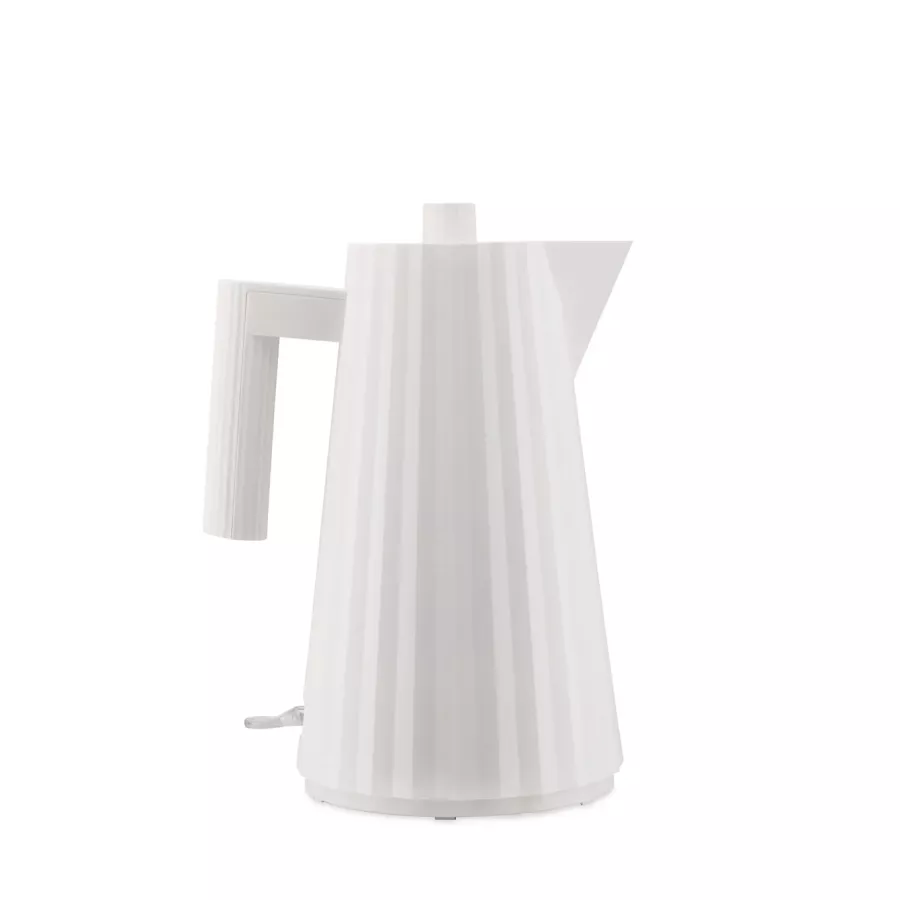 Bollitore elettrico Alessi Plissè 1,7 L Bianco