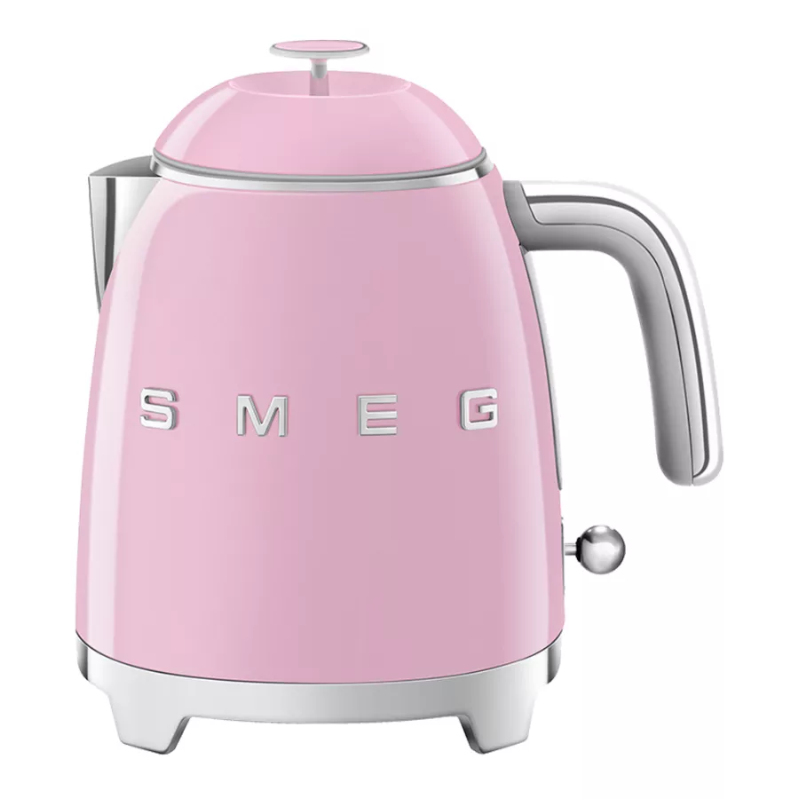 Smeg Bollitore Elettrico Piccolo Rosa Estetica 50's Style