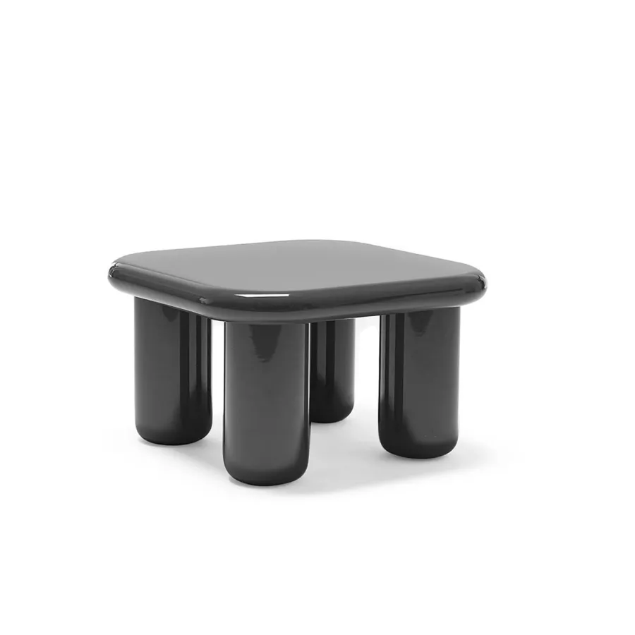 Mogg Bilbao Glossy black Coffee Table 85x85