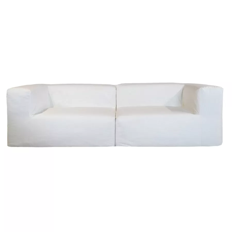Modular sofa MX Home 3-seater White Cotton